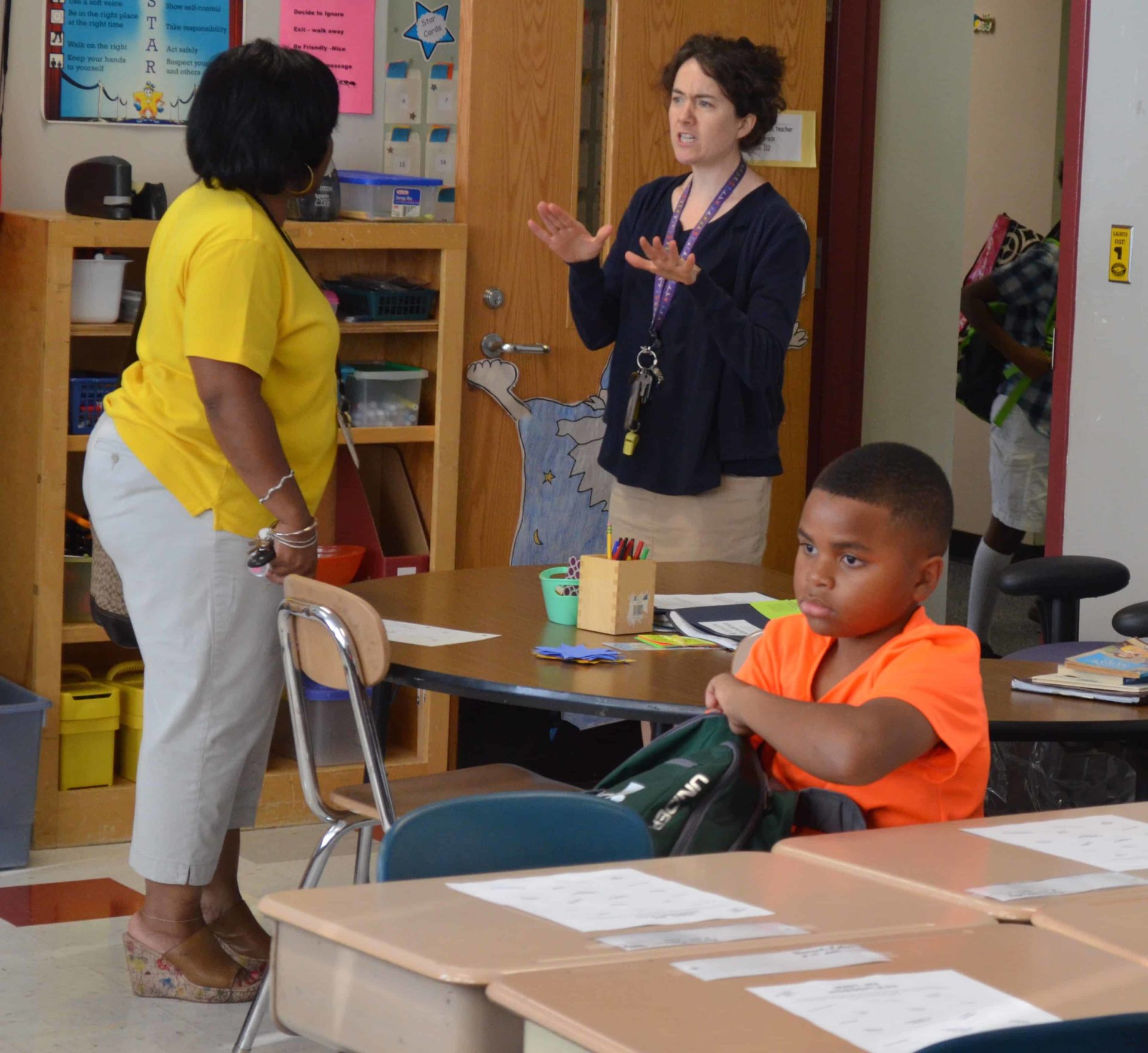 First day of school: Washington GT Magnet Elementary - EducationNC