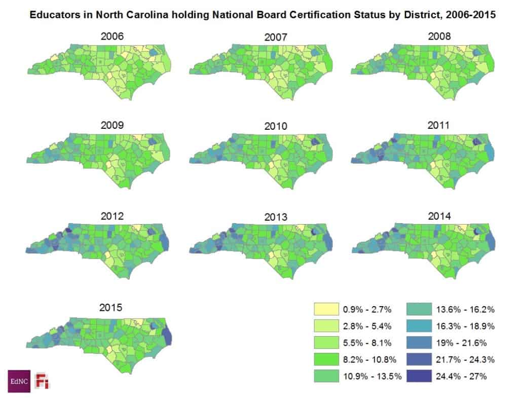 trend-in-teachers-with-national-board-certification-in-north-carolina