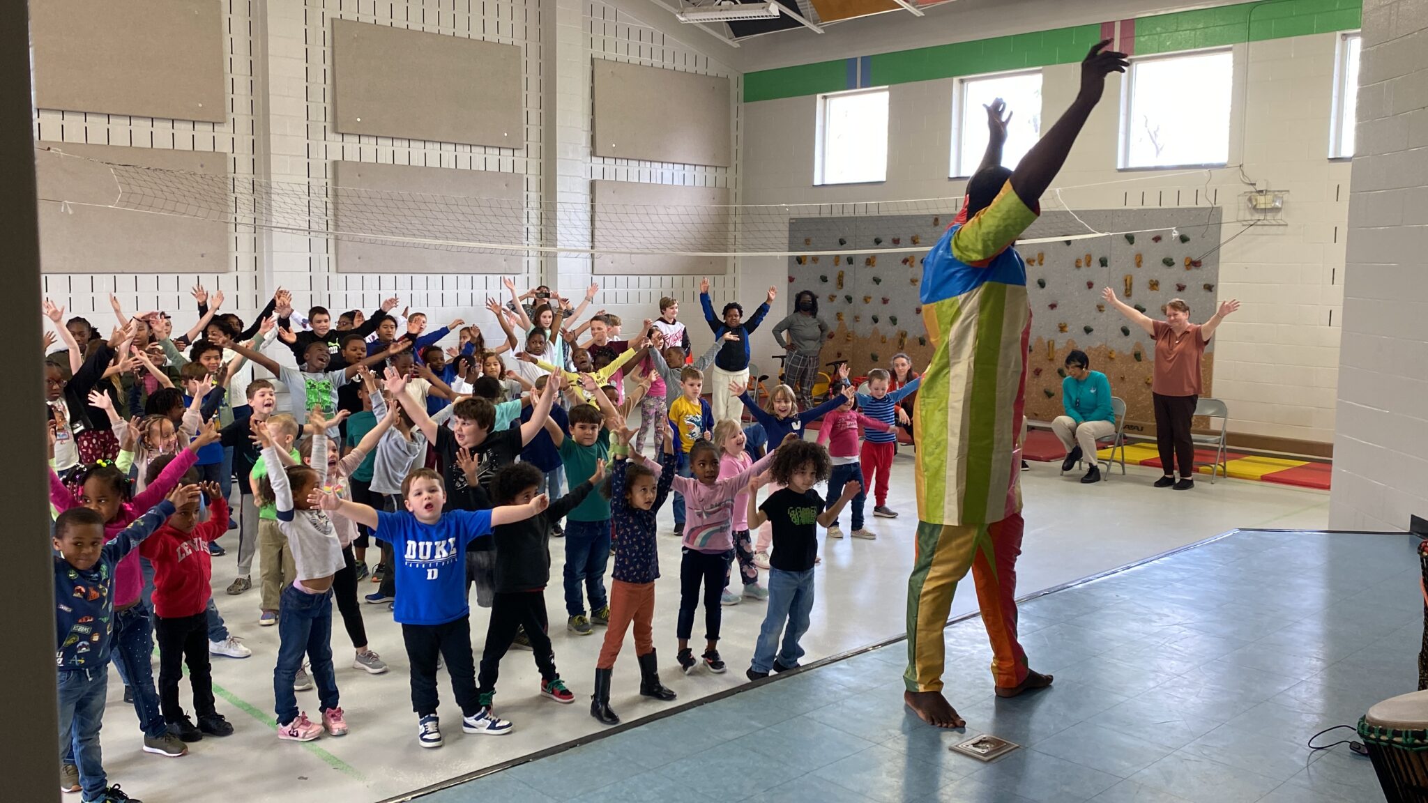 West African dancer visits Jones County schools - EducationNC