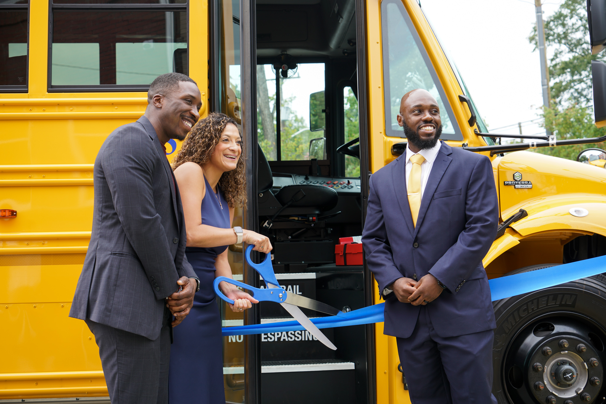 Durham charter schools gets fleet of electric school buses - EducationNC